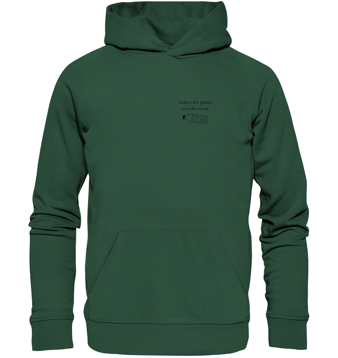 Reduce the Plastic - Save the Ocean - Unisex Hoodie