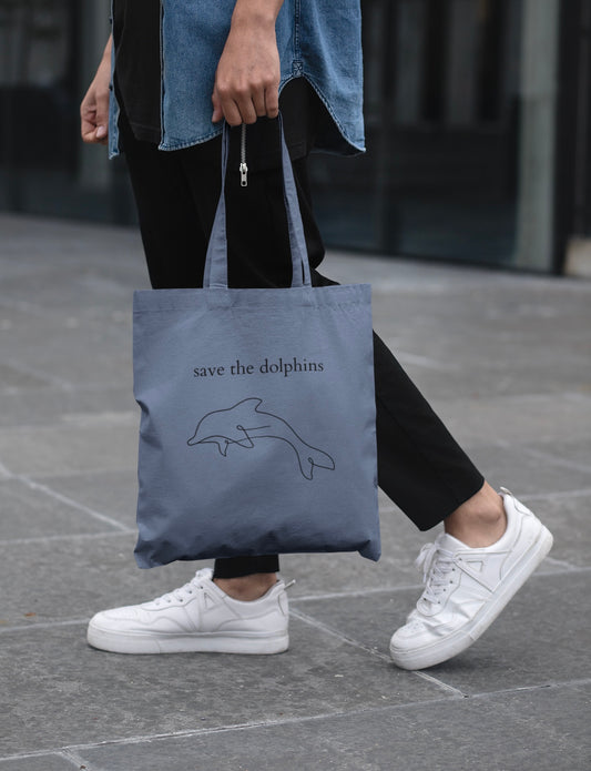 Save the Dolphins - Organic Bag