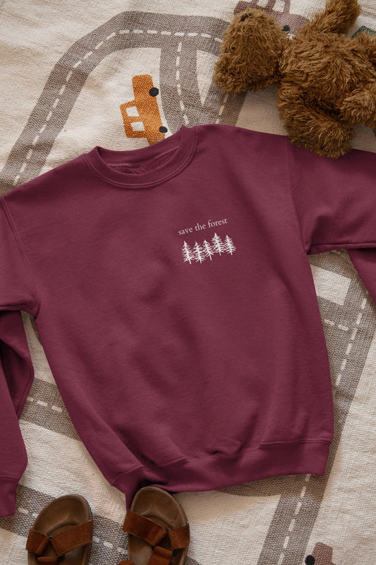 Save the Forest - Kids Sweatshirt