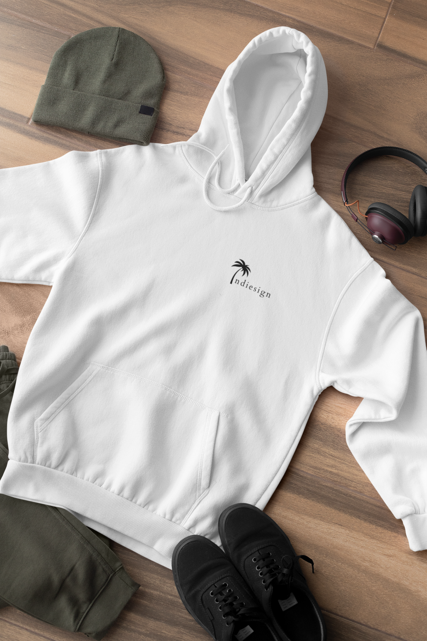 Indiesign Logo - Unisex Hoodie