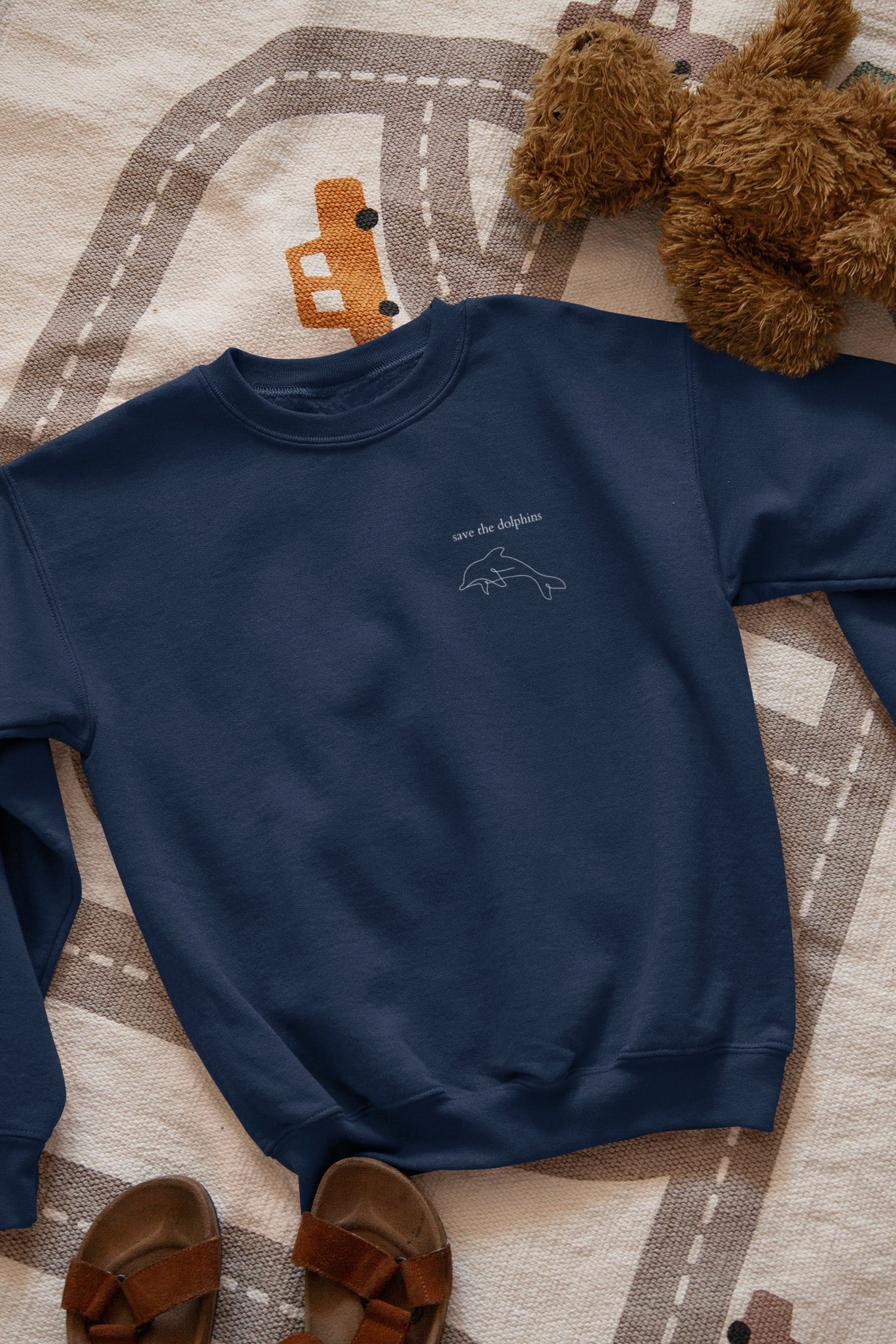 Save the Dolphins - Kids Sweatshirt