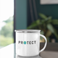 Protect - Emaille Tasse