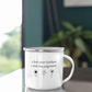 A little more kindness - A little less judgement - Emaille Tasse