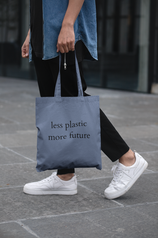 Less Plastic - More Future - Organic Bag