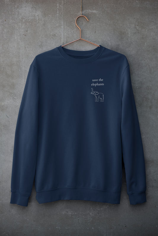 Save the Elephants - Relaxed Sweatshirt