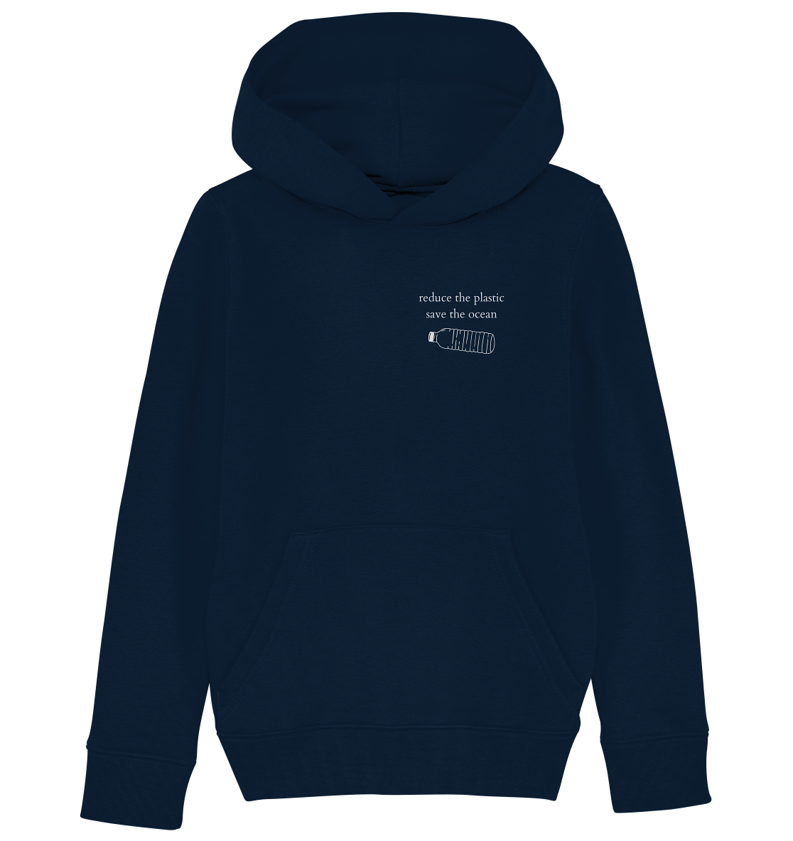 Reduce the Plastic - Save the Ocean - Kids Hoodie