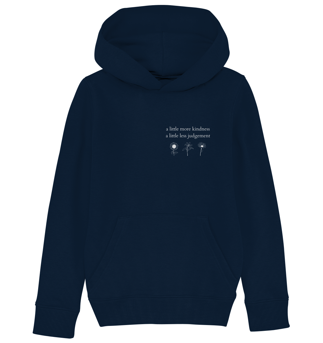 A little more kindness - A little less judgement - Kids Hoodie