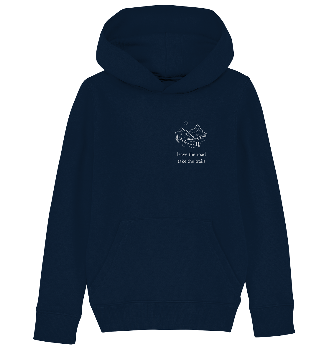 Leave the Road - Take the Trails - Kids Hoodie