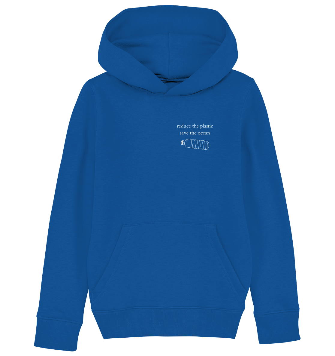 Reduce the Plastic - Save the Ocean - Kids Hoodie