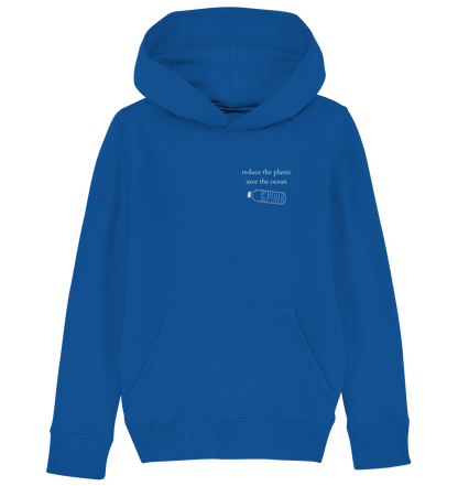 Reduce the Plastic - Save the Ocean - Kids Hoodie