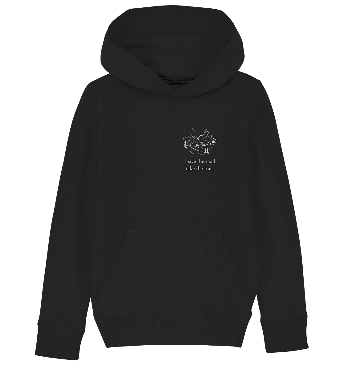 Leave the Road - Take the Trails - Kids Hoodie