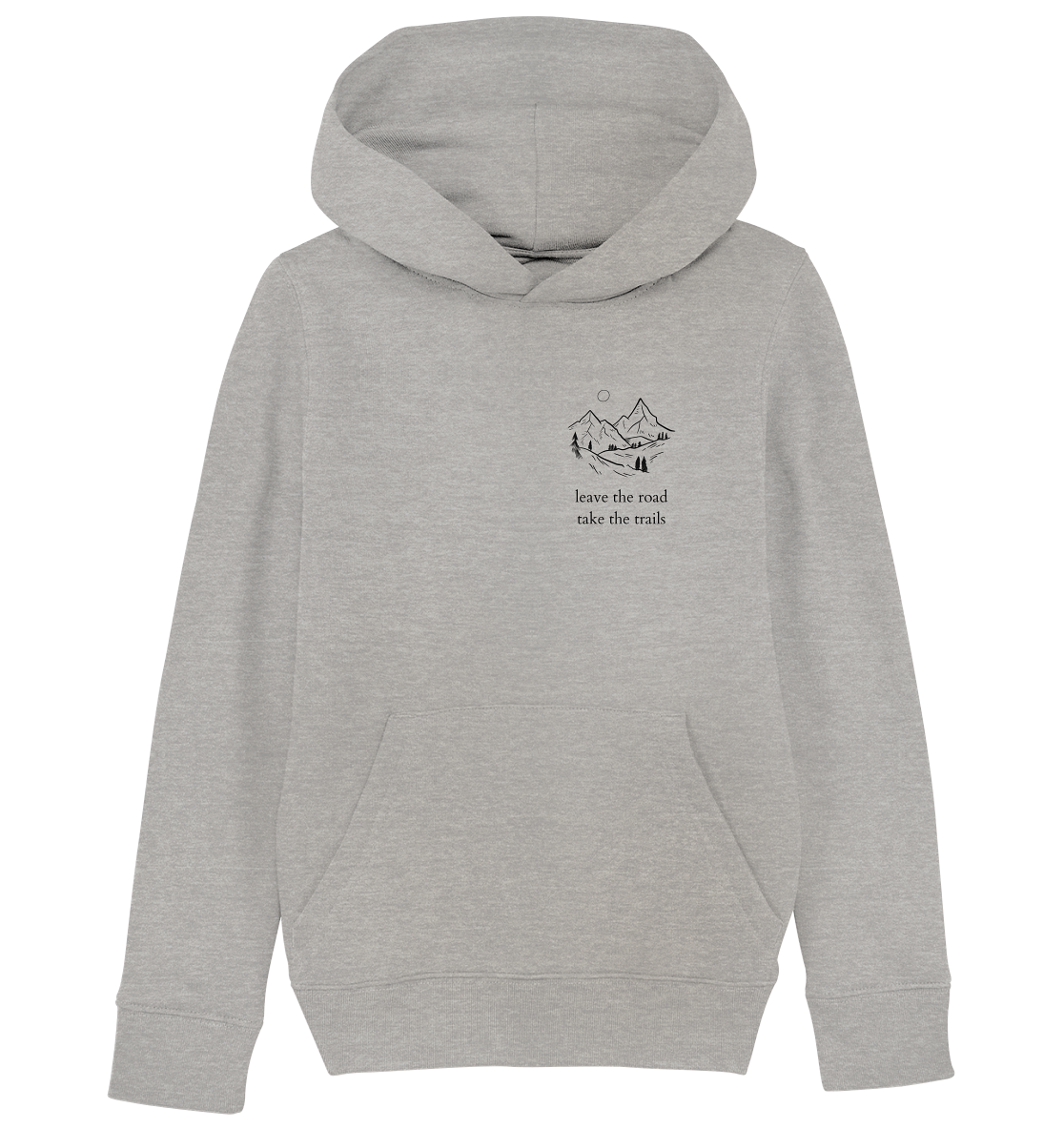 Leave the Road - Take the Trails - Kids Hoodie