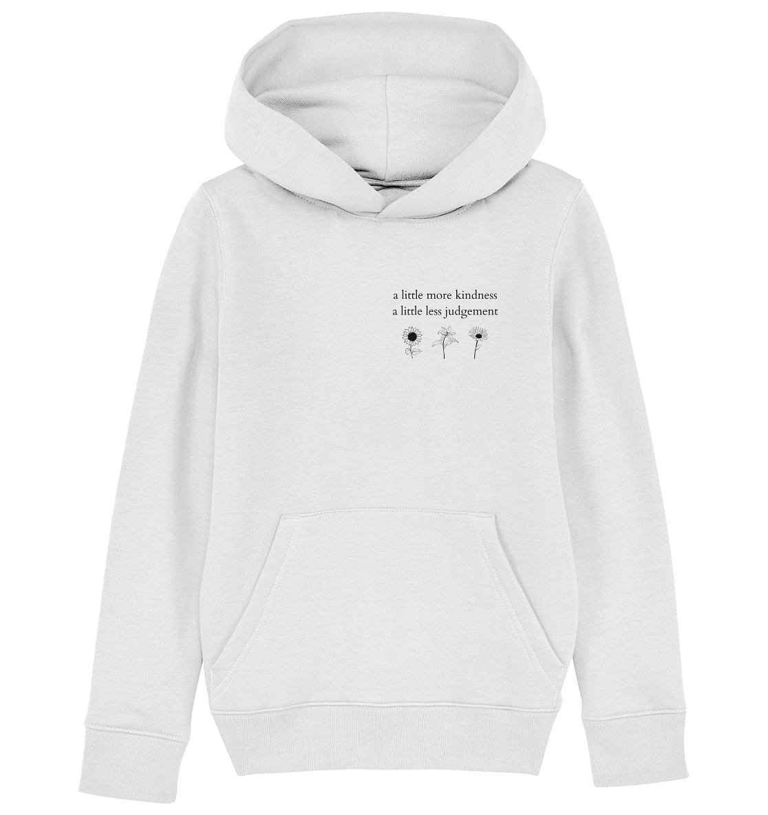 A little more kindness - A little less judgement - Kids Hoodie