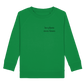 Less Plastic - More Future - Kids Sweatshirt