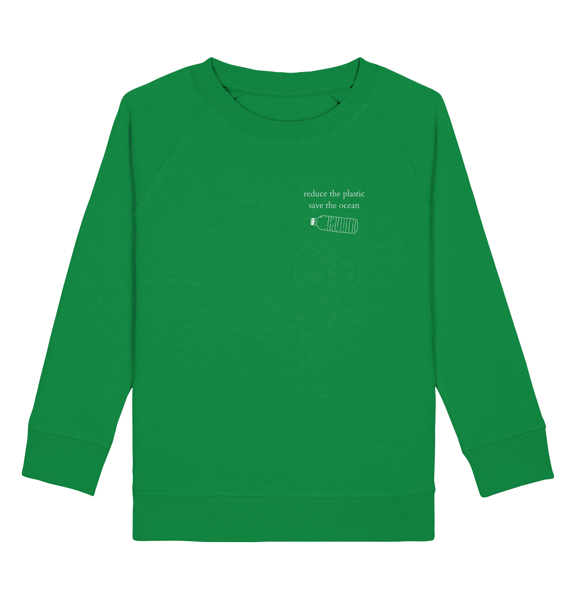 Reduce the Plastic - Save the Ocean - Kids Sweatshirt