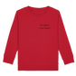 Less Plastic - More Future - Kids Sweatshirt