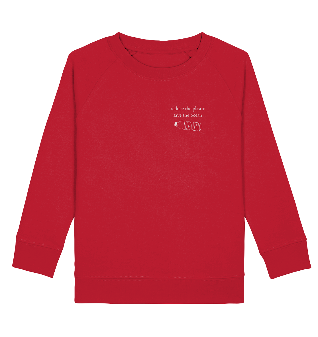 Reduce the Plastic - Save the Ocean - Kids Sweatshirt