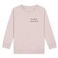 Less Plastic - More Future - Kids Sweatshirt