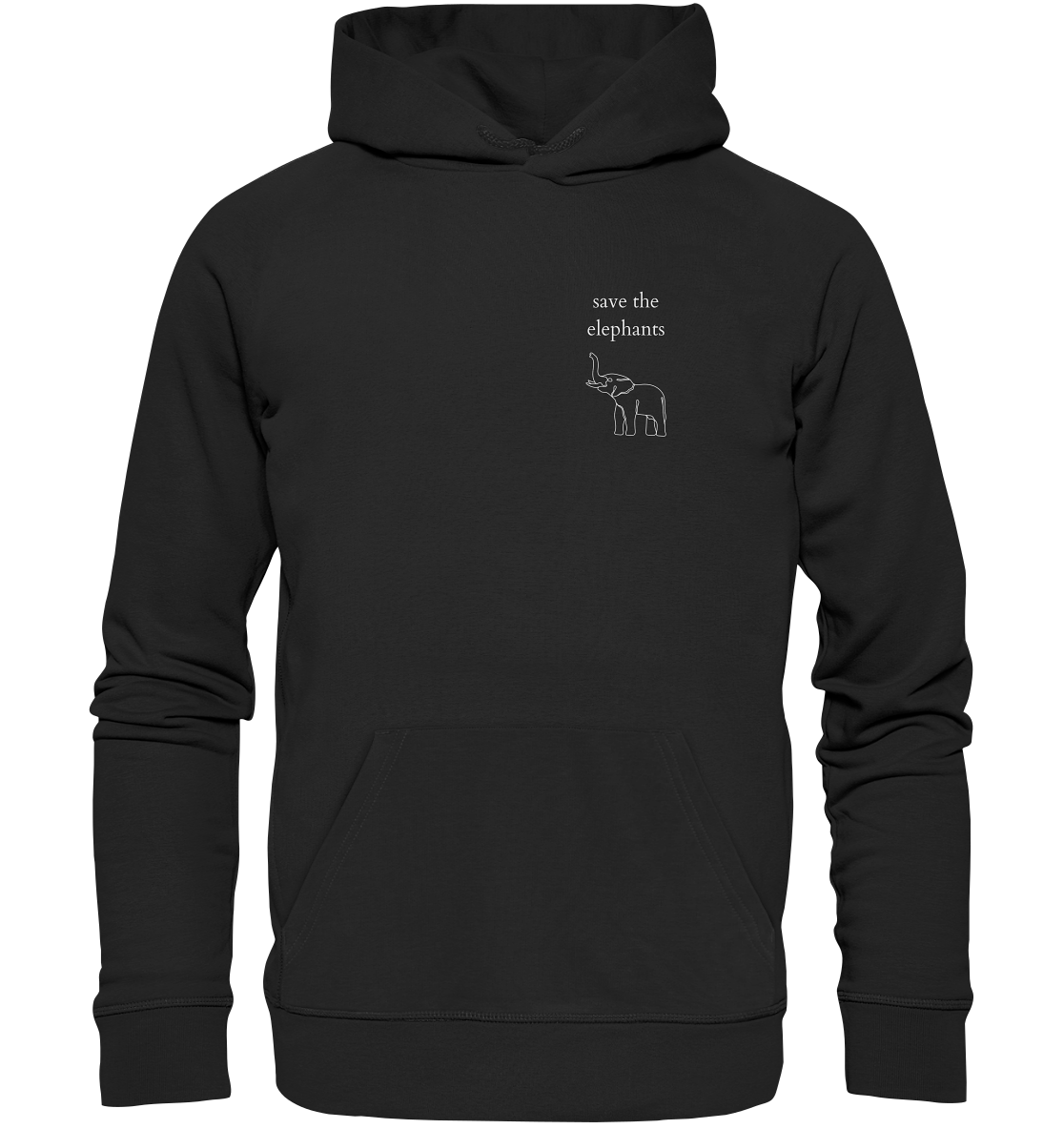 Save the Elephants - Unisex Hoodie