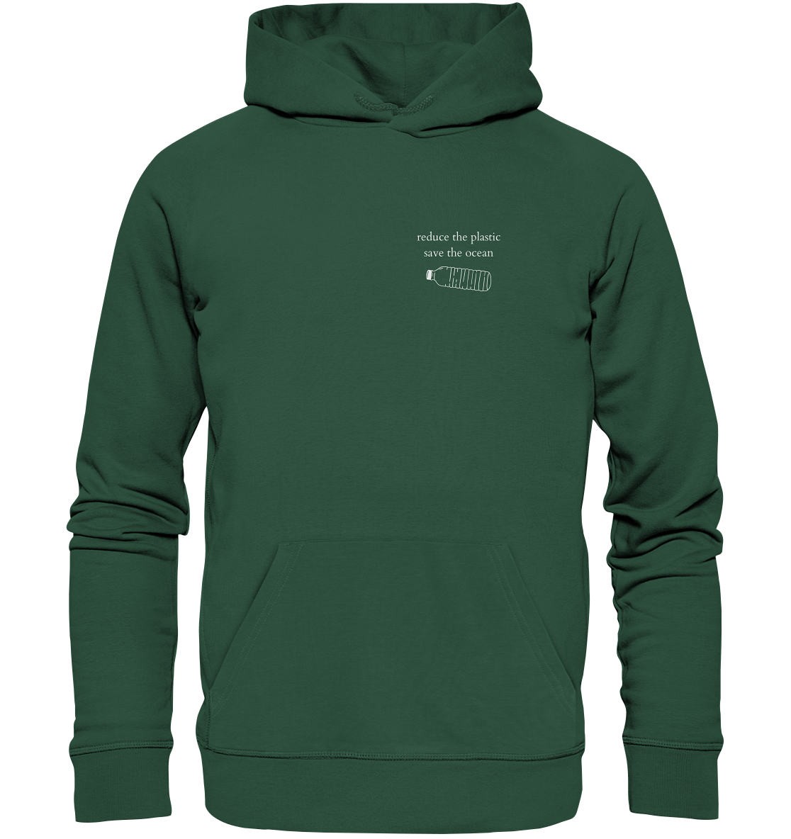 Reduce the Plastic - Save the Ocean - Unisex Hoodie