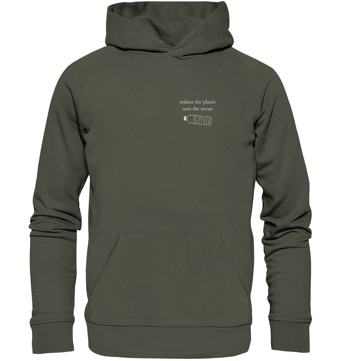 Reduce the Plastic - Save the Ocean - Unisex Hoodie