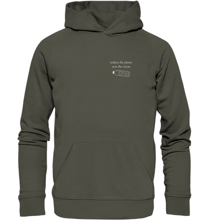 Reduce the Plastic - Save the Ocean - Unisex Hoodie