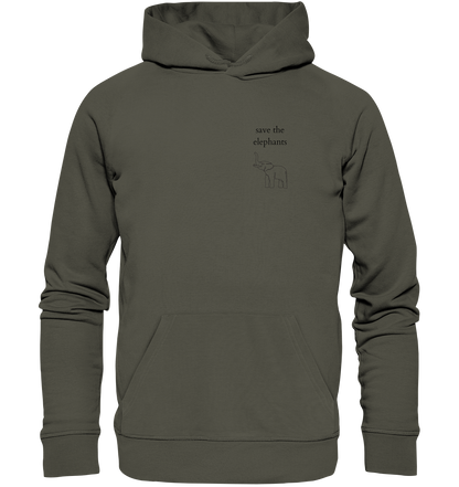 Save the Elephants - Unisex Hoodie