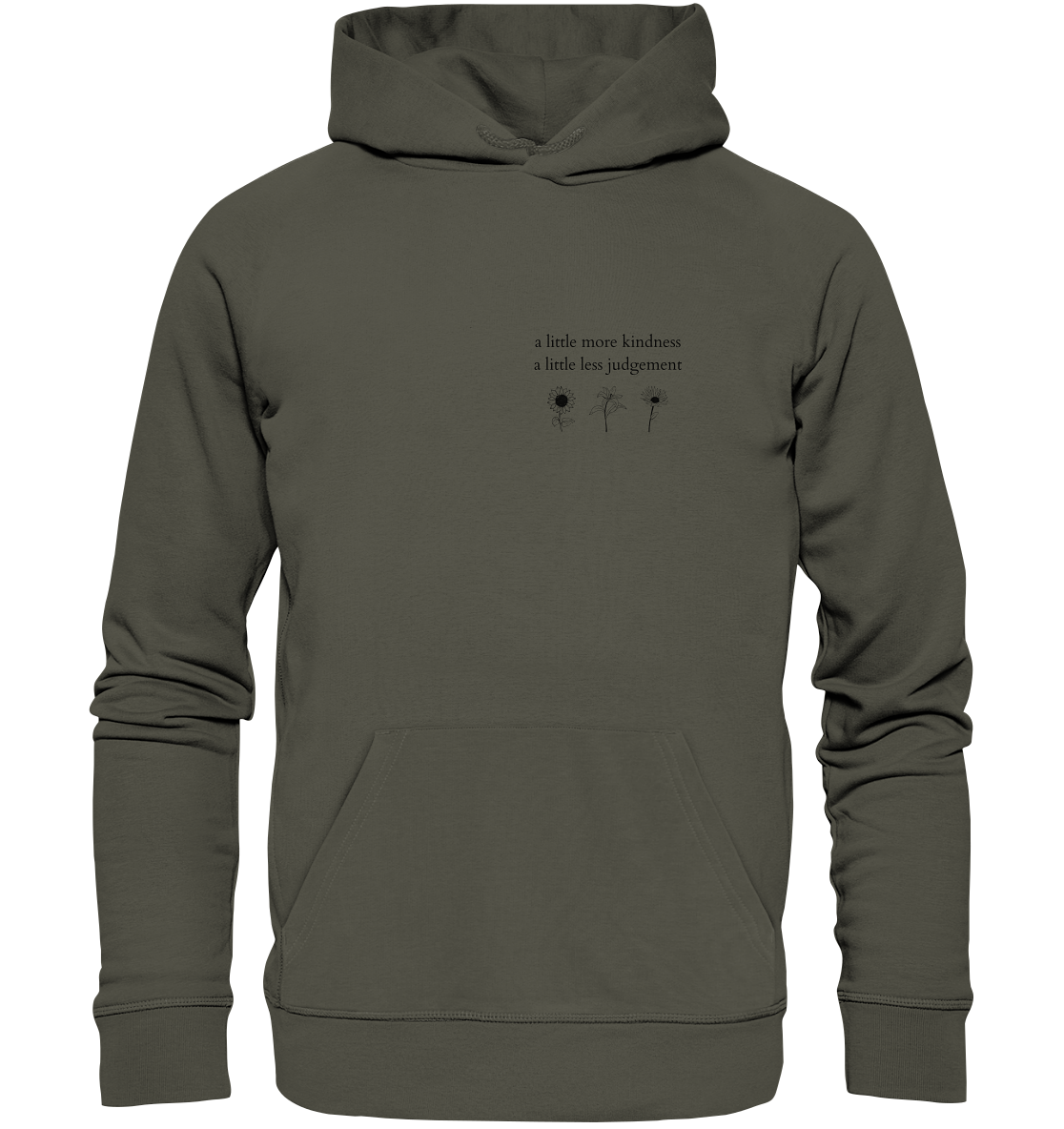 A little more kindness - A little less judgement - Unisex Hoodie