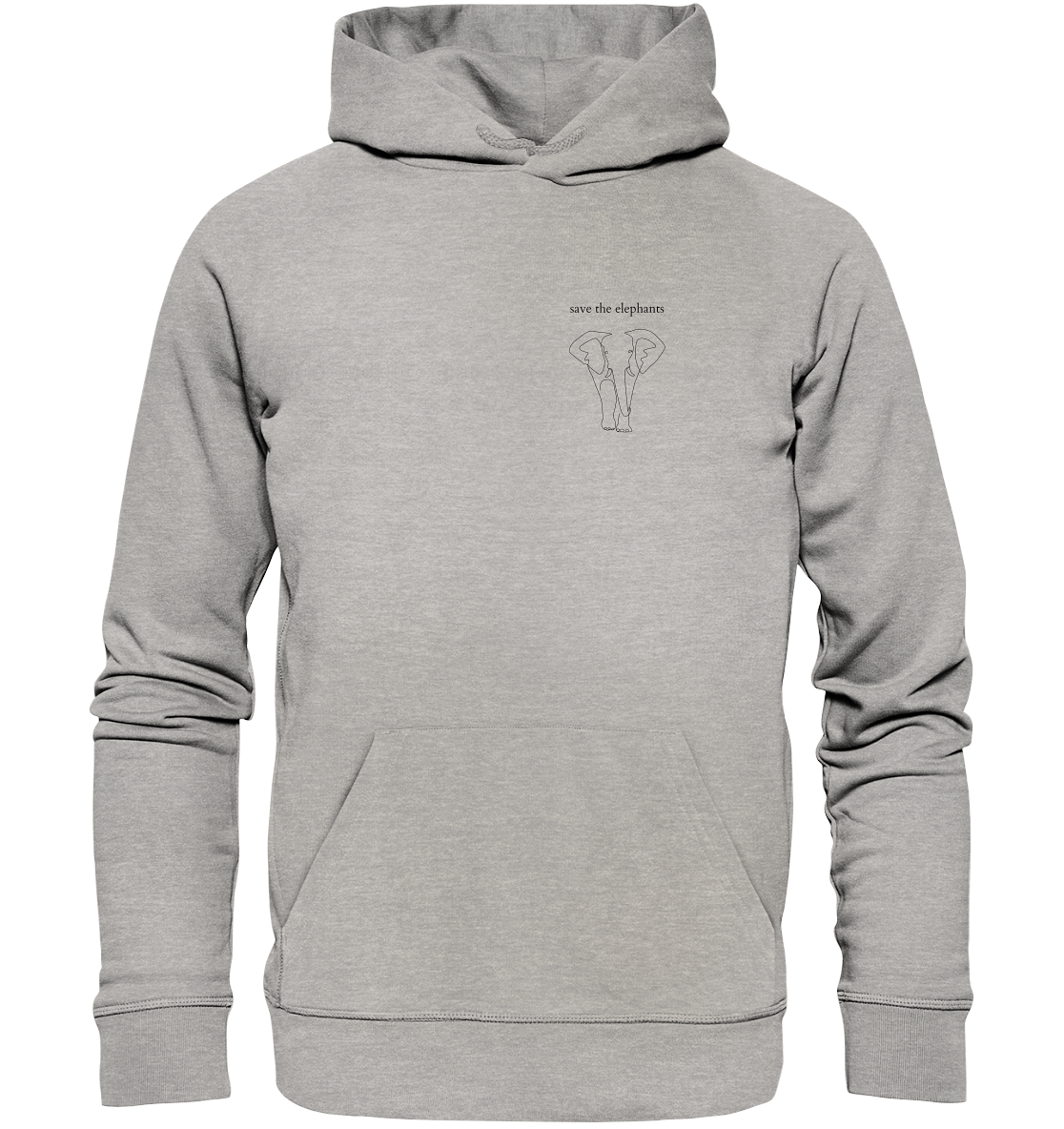 Save the Elephants - Unisex Hoodie