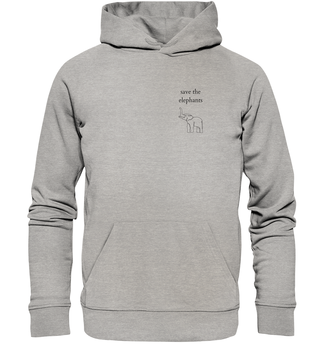 Save the Elephants - Unisex Hoodie