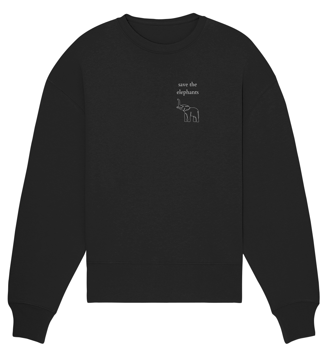 Save the Elephants - Relaxed Sweatshirt