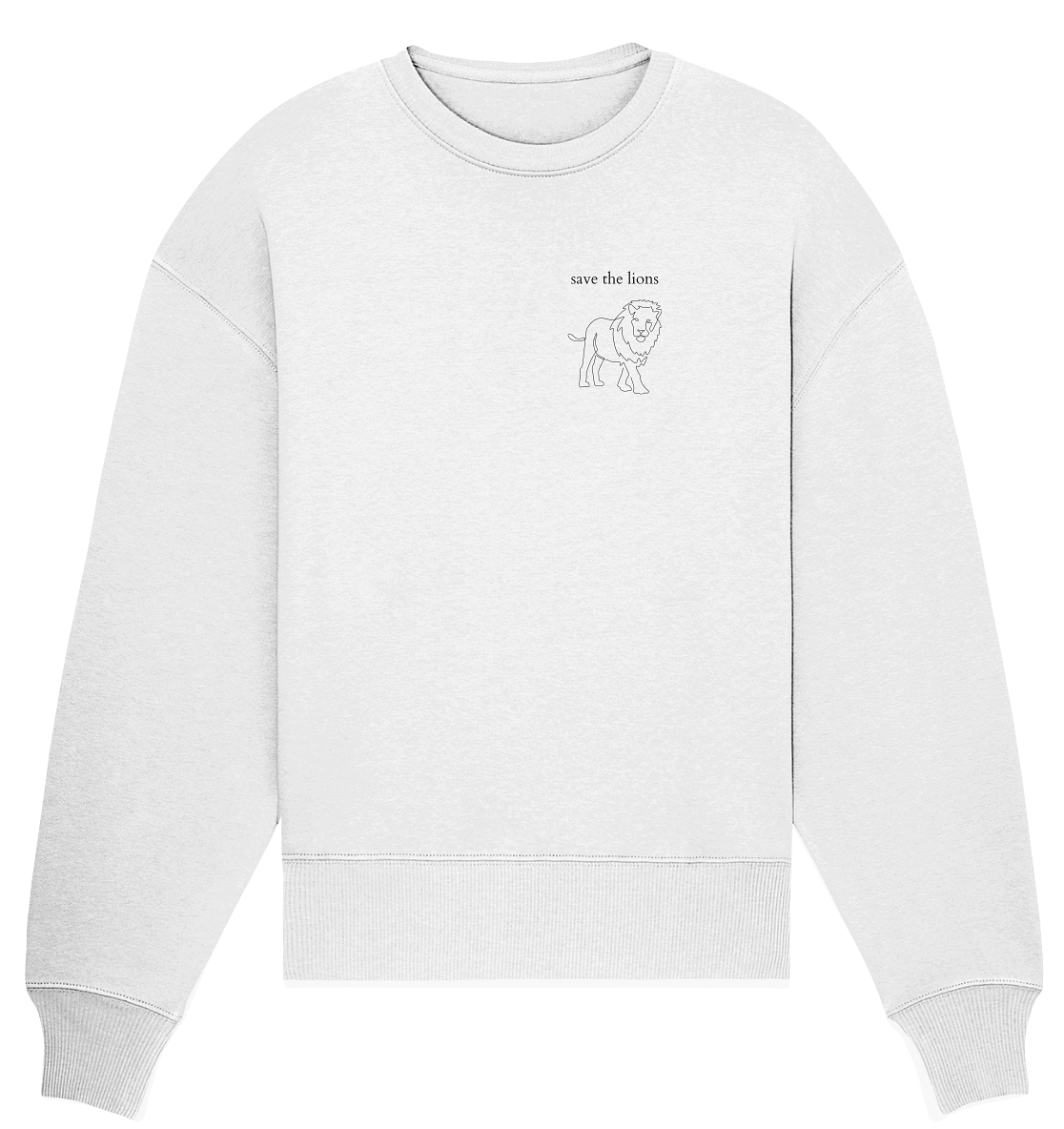 Save the Lions - Relaxed Sweatshirt