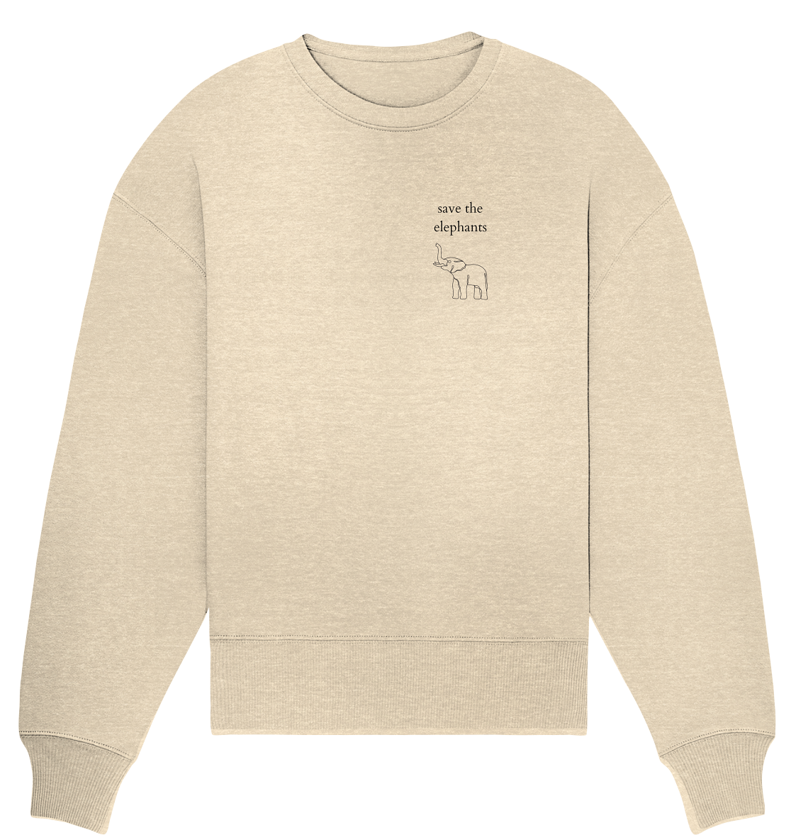 Save the Elephants - Relaxed Sweatshirt
