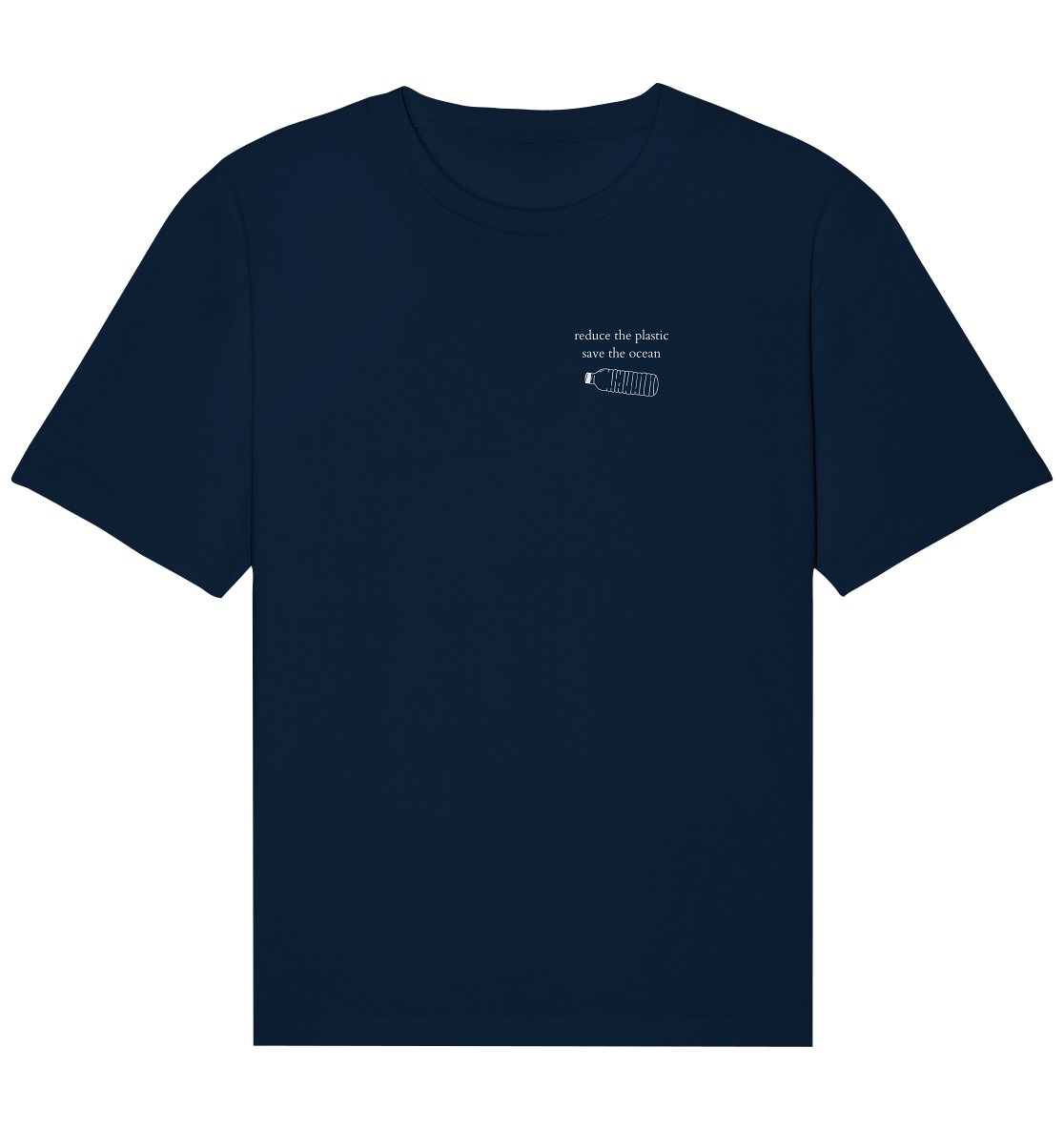 Reduce the Plastic - Save the Ocean - Relaxed T-Shirt