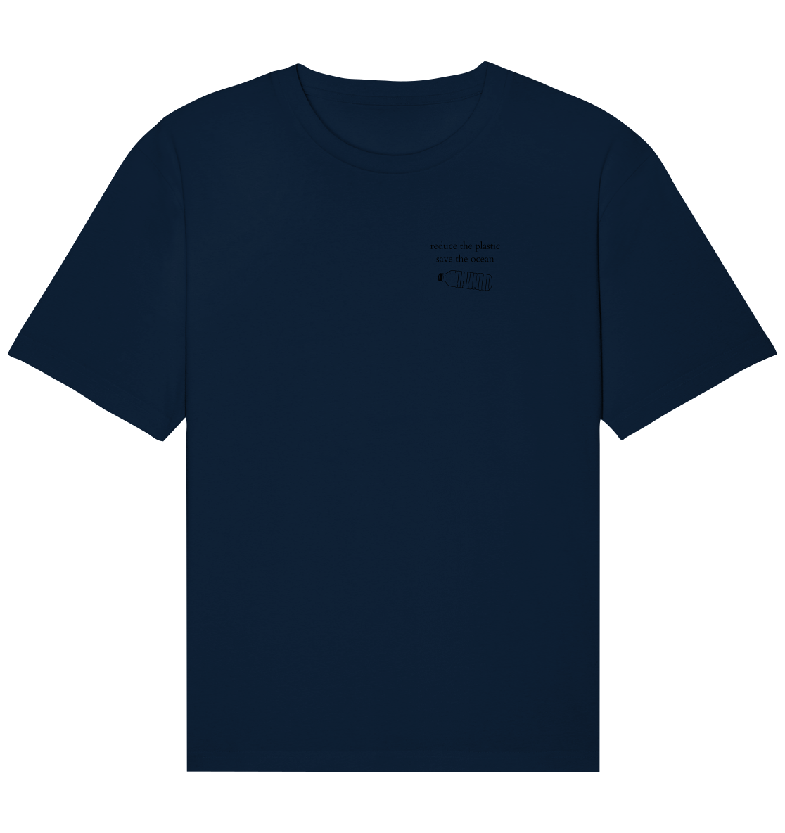 Reduce the Plastic - Save the Ocean - Relaxed T-Shirt