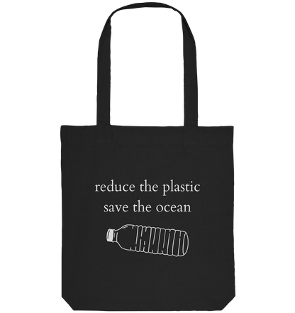 Reduce the Plastic - Save the Ocean - Organic Bag