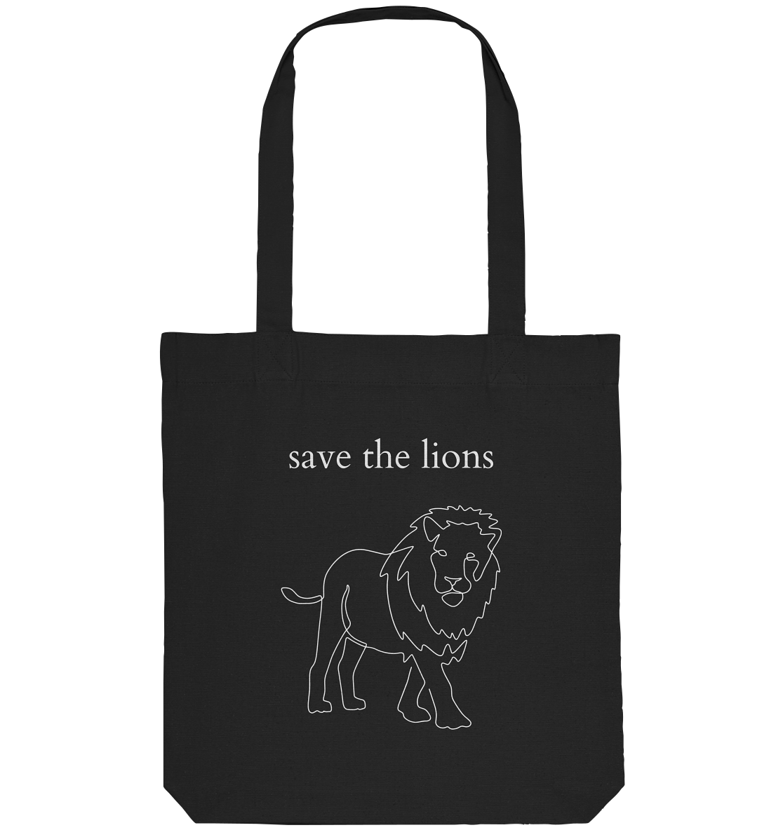 Save the Lions - Organic Bag