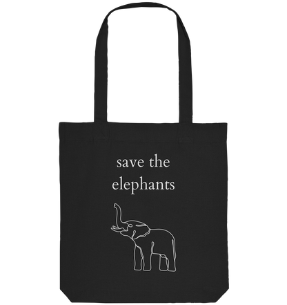 Save the Elephants - Organic Bag