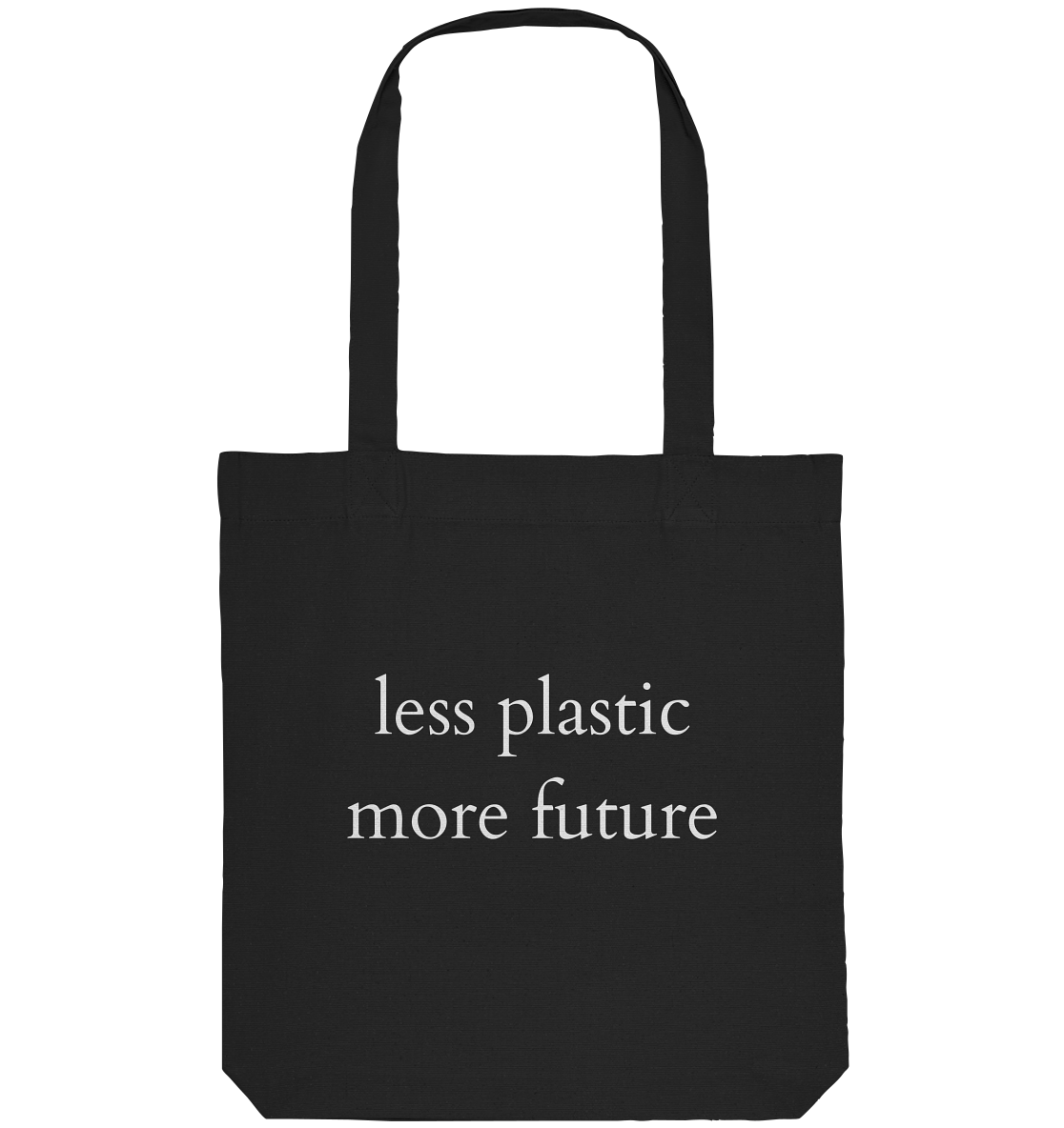 Less Plastic - More Future - Organic Bag