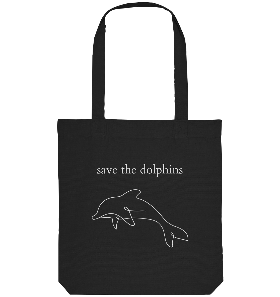 Save the Dolphins - Organic Bag