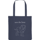 Save the Lions - Organic Bag