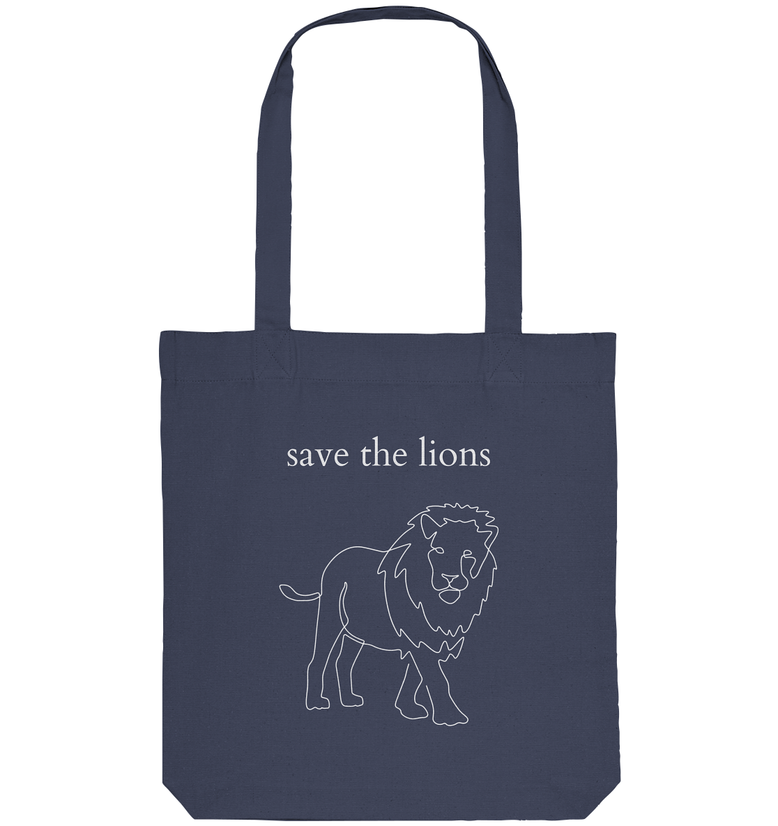 Save the Lions - Organic Bag