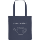 Save Water - Organic Bag
