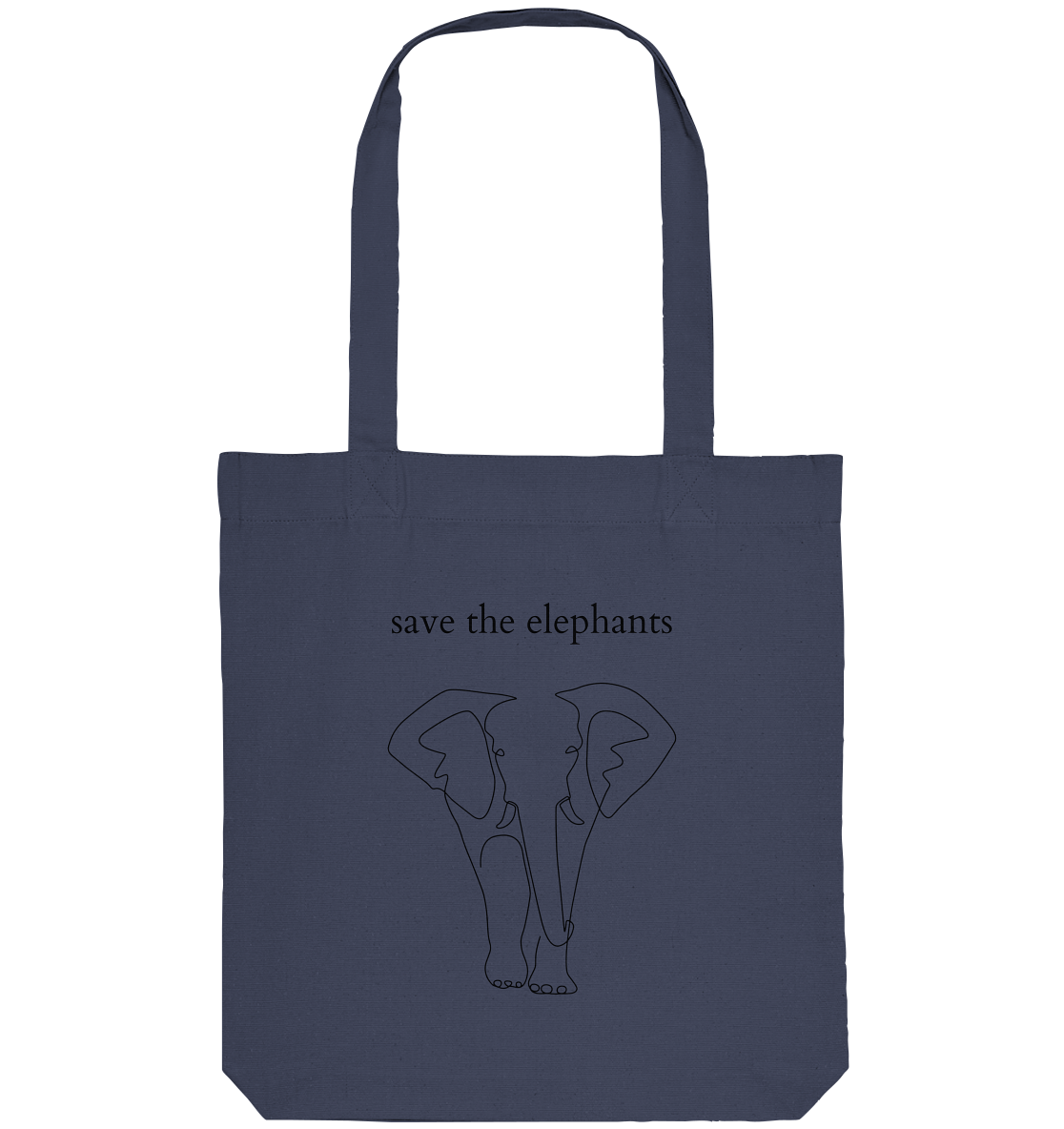 Save the Elephants - Organic Bag