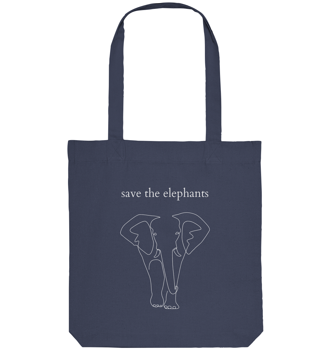 Save the Elephants - Organic Bag