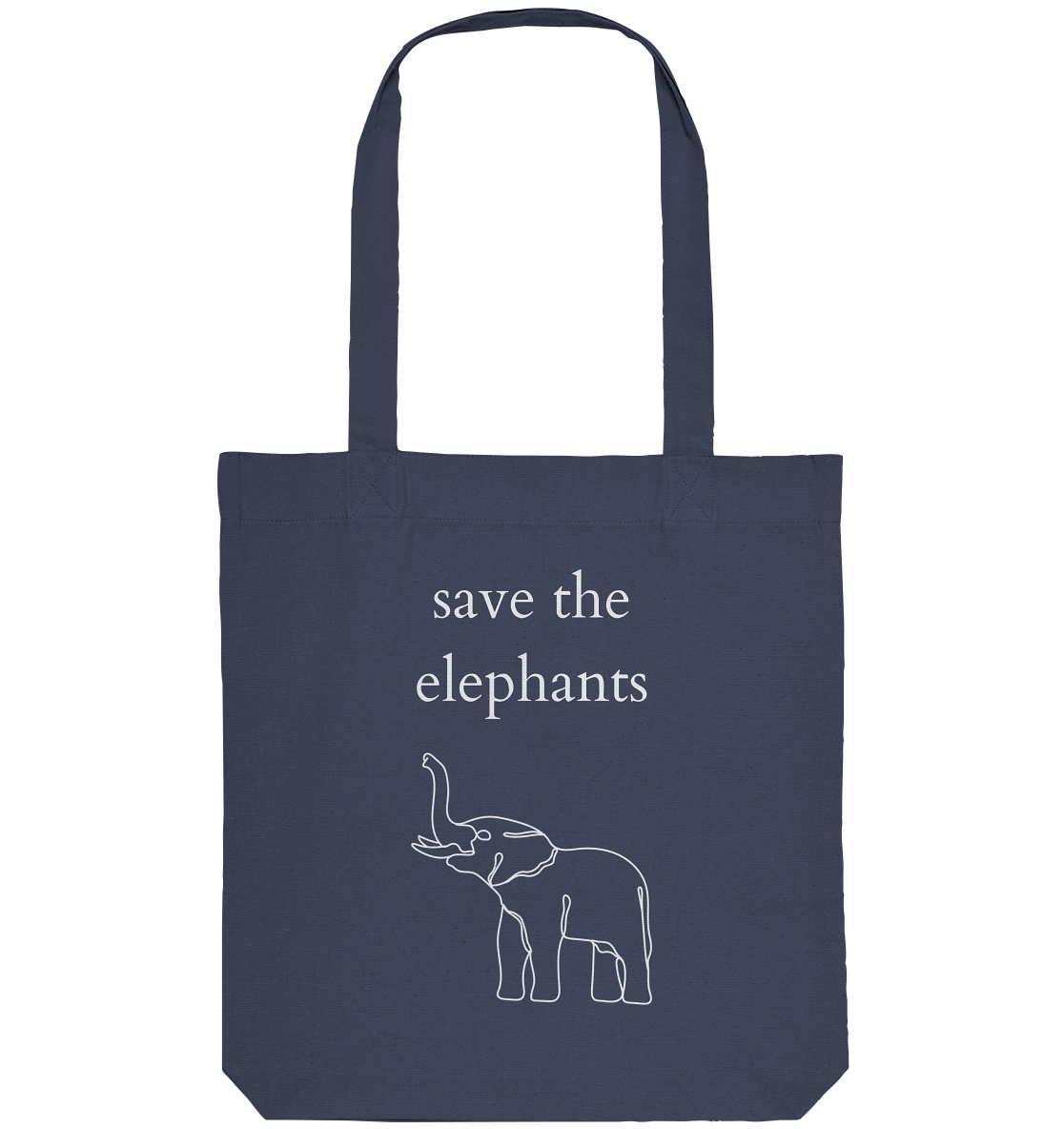 Save the Elephants - Organic Bag