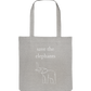 Save the Elephants - Organic Bag