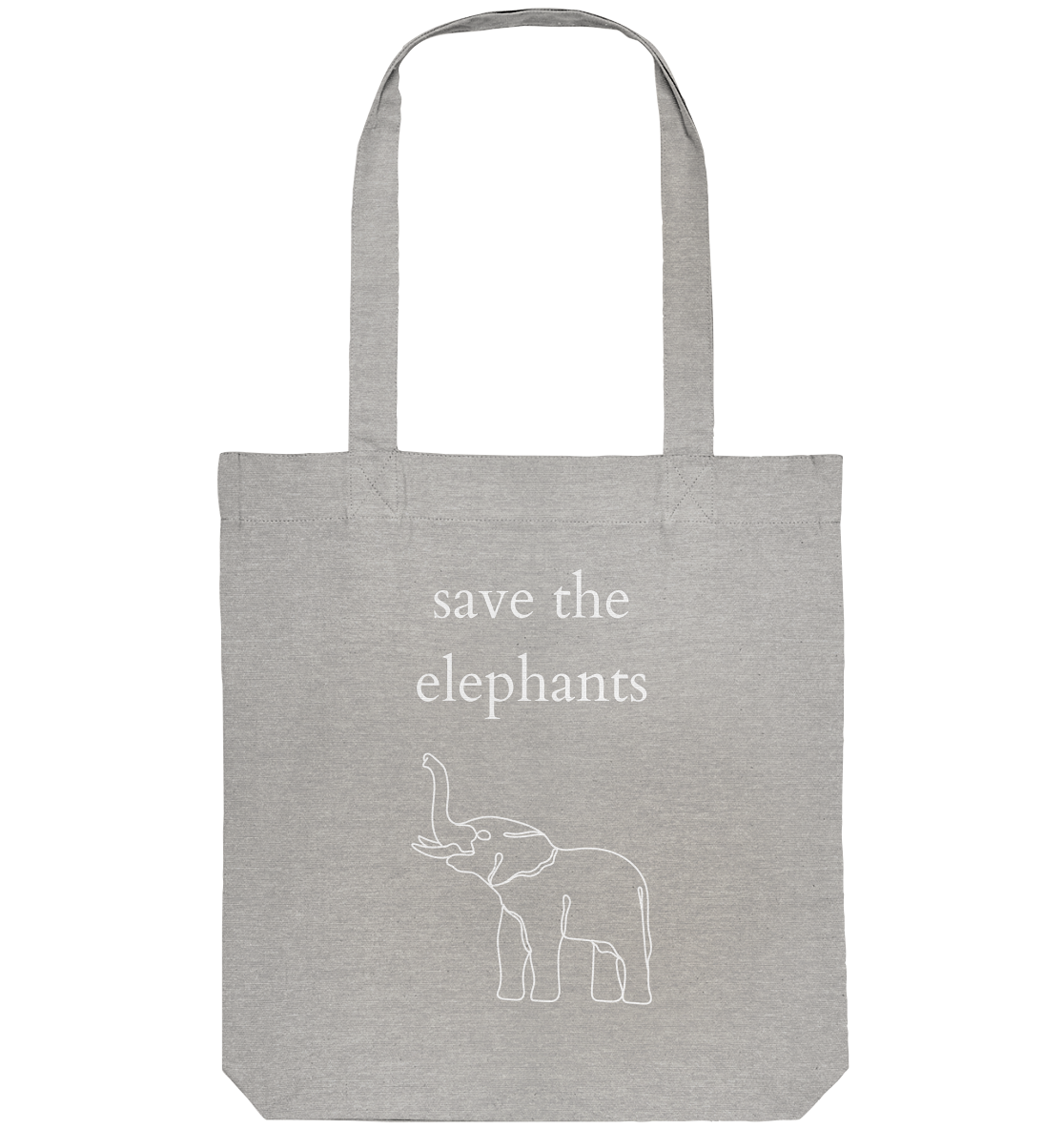 Save the Elephants - Organic Bag