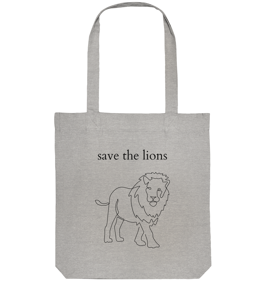 Save the Lions - Organic Bag