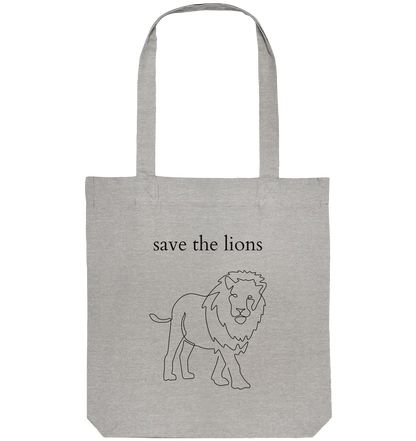 Save the Lions - Organic Bag